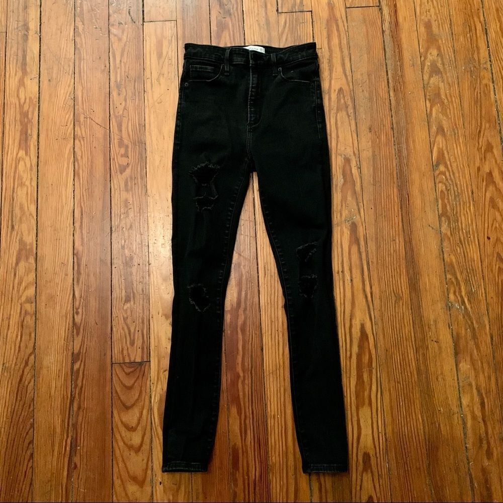 Abercrombie & Fitch The Super Skinny High Rise size 25